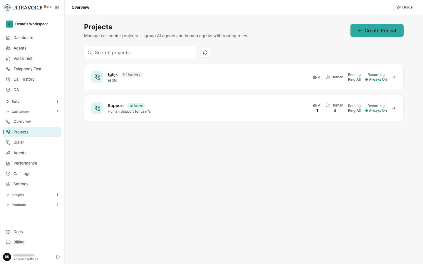 Projects